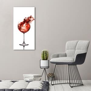 Vertikální Foto obraz na plátně Sklenka vína ocv-10584966