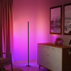 LED stojací lampa, hudební senzor, smart RGB dim