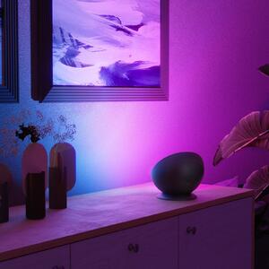 LED stolní lampa WLAN, kulatá, smart, RGBW, dim