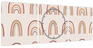 Obraz - Dream creations N⁰3 (s hodinami) (90x30 cm)
