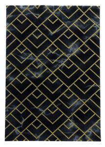 Koberec Naxos mozaika hnědo-zlatý