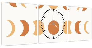 Obraz - Dream creations N⁰2 (s hodinami) (90x30 cm)