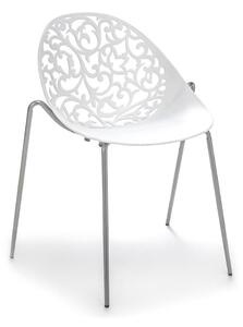 Bílé jídelní židle v sadě 2 ks Eura – Tomasucci