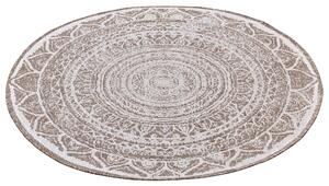 Kusový koberec Twin Supreme 105498 Linen kruh Kruh Ø 140 cm