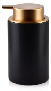 Mondex Dávkovač mýdla Damien, černá/se zlatými prvky, 320 ml