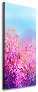 Vertikální Foto obraz canvas Květy višně ocv-106388949
