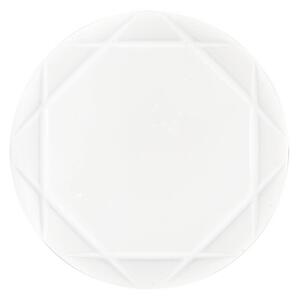 F.A.N. Europe LED stropní svítidlo Elixir, Ø 30 cm, bílé, plast,, Bílá / opál, Obývací pokoj / jídelna, Plast, Moderní