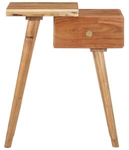 Noční stolek masivní akáciové dřevo 45 x 32 x 55 cm