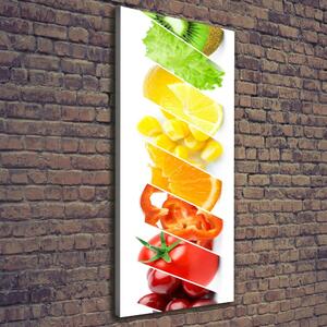 Vertikální Foto obraz na plátně Zelenina a ovoce ocv-106881657