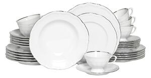 KOMBINOVANÁ SOUPRAVA, 30dílné, porcelán Creatable - Online Only nádobí, Online Only