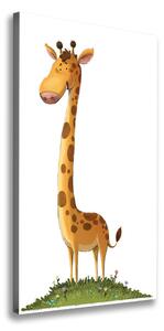 Vertikální Moderní fotoobraz canvas na rámu Žirafa ocv-107553250