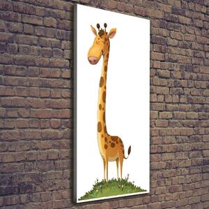 Vertikální Moderní fotoobraz canvas na rámu Žirafa ocv-107553250