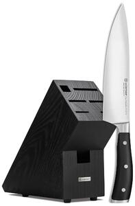 Wüsthof Kuchařský nůž CLASSIC IKON 20 cm s blokem, pro 5 nožů, černá