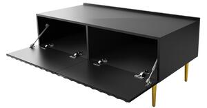Konferenční stolek Brimono, Barva dřeva: černá/černý lesk Mirjan24 5903211168000
