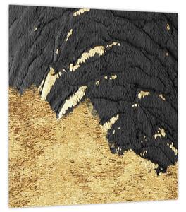 Obraz - Zlatá struktura N⁰1 (30x30 cm)