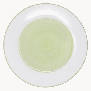Sada ručně malovaných porcelánových talířů Dew, 6 dílů