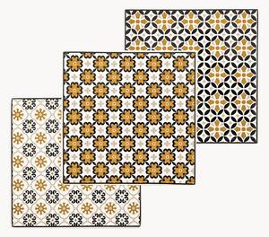 Sada podtácků z kostního porcelánu Beeswax, 6 dílů