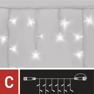 D2CC04 Vánoční Profi LED spojovací řetěz blikající bílý – rampouchy, 3 m, venkovní, studená bílá