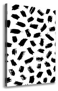 Vertikální Foto obraz na plátně Černo-bílá fleky ocv-109188047