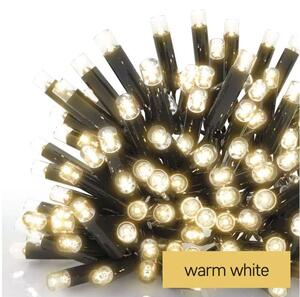D2AW01 Vánoční Profi LED spojovací řetěz černý, 5 m, venkovní i vnitřní, teplá bílá