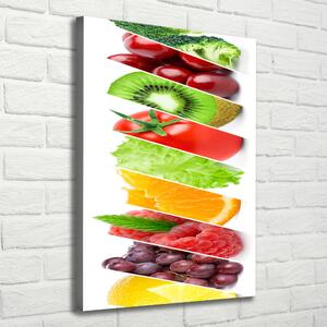Vertikální Foto obraz na plátně Zelenina a ovoce ocv-109294396