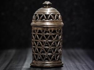 Keramika Vanya Aromalampa KVĚT ŽIVOTA - zlatonka