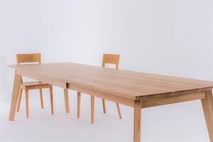 Rozkládací jídelní stůl LONDON Varianta: 80 x 120/165cm, Provedení special: BUK (na výběr více variant)