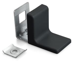 In-Design Závěsné kování Bystrica - různé barvy Závěsné kování - barva: Černá