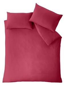 Tmavě růžové povlečení na jednolůžko 135x200 cm So Soft Easy Iron – Catherine Lansfield