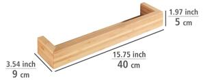 WENKO 24743100 - Stojan BAMBUSA 40x9 cm hnědá