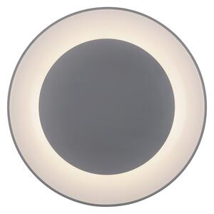 Stropní svítidlo tmavě šedé včetně LED s dálkovým ovládáním - Meidan