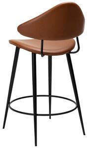 ​​​​​Dan-Form Hnědá koženková barová židle DAN-FORM Napoleon 67 cm