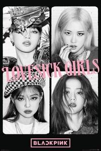 Plakát, Obraz - Black Pink - Lovesick Girls, (61 x 91.5 cm)