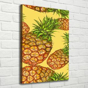 Vertikální Moderní obraz canvas na rámu Ananasy ocv-112911830