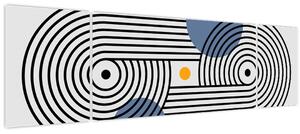 Obraz - Minimalistická abstrakce N⁰3 (170x50 cm)