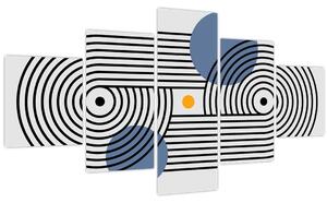 Obraz - Minimalistická abstrakce N⁰3 (125x70 cm)