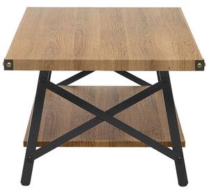 Konferenční stolek tmavé dřevo 100 x 55 cm CARLIN