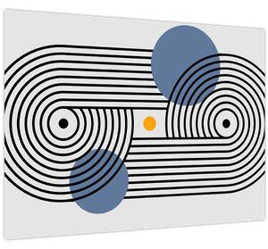 Obraz - Minimalistická abstrakce N⁰3 (70x50 cm)