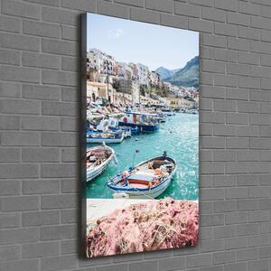 Vertikální Moderní obraz canvas na rámu Sicílie ocv-113711957