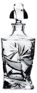 Onte Crystal Bohemia Crystal ručně broušený křišťálový whisky set Quadro Mašle 1+2