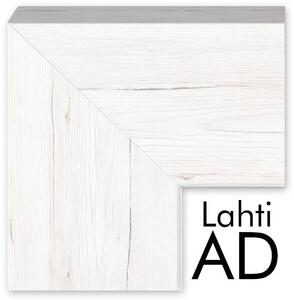 Styler Lahti zrcadlo 47x127 cm obdélníkový bílá-dřevo LU-01171