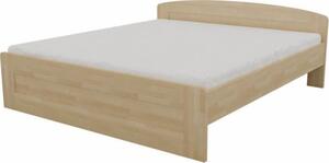 Mrava Masivní postel DONA | Rozmer - postelí, roštov, nábytku: 100 x 200 cm,Povrchová úprava: lak