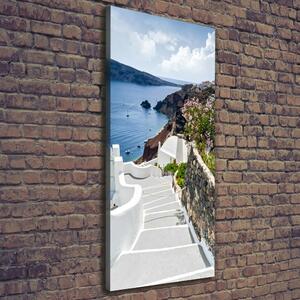 Vertikální Foto obraz na plátně Santorini Řecko ocv-114851264