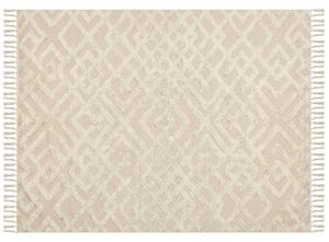 Bavlněný koberec 160 x 230 béžový ARDAHAN