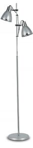 Stojací lampa Ideal lux Elvis PT2 042794 2x60W E27 - stříbrná