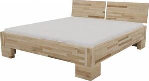 Mrava Posteľ ALBA zvýšená | Rozmer - postelí, roštov, nábytku: 80 x 200 cm,Farebné prevedenie: buk,Povrchová úprava: lak