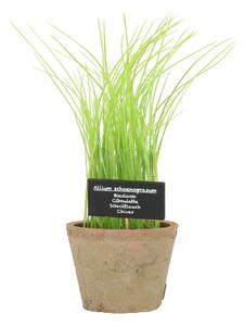 Umělá rostlina (výška 27 cm) Chives – Esschert Design