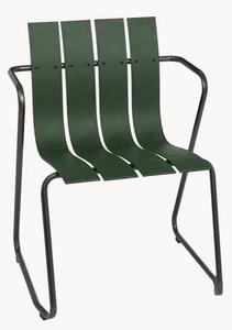 Ručně vyrobená zahradní židle s područkami Ocean