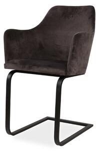 IBA Kovová jídelní židle M. Belona (několik variant nohou / s područkami i bez) Potah: Látka, Varianta: M. Belona R, Područky: Bez područek