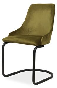 IBA Kovová jídelní židle M. Belona (několik variant nohou / s područkami i bez) Potah: Látka, Varianta: M. Belona S, Područky: Bez područek